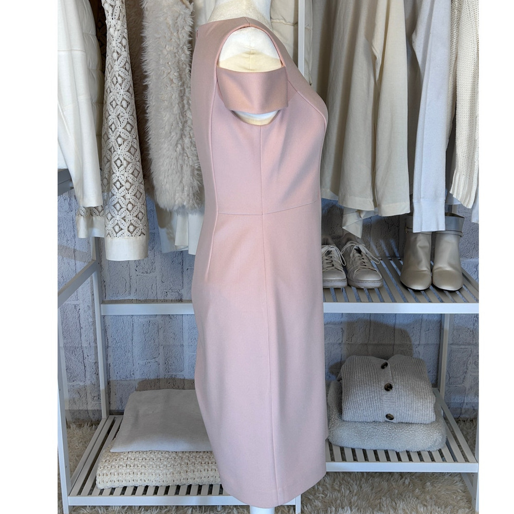 Vince Camuto Women's Size 4 Light Pink Sleeveless Sheath Dress #0023 - Picture 2 of 12